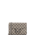 Dionysus Chain Wallet GG Coated Canvas Small