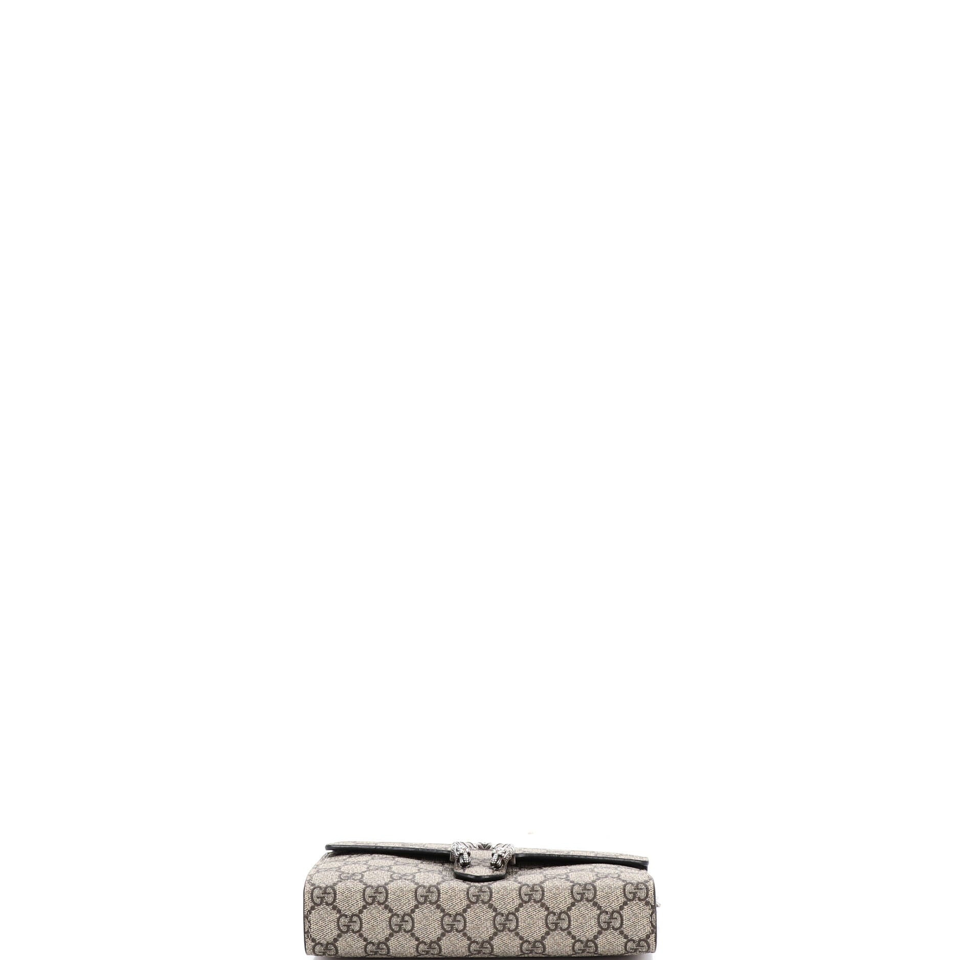 Dionysus Chain Wallet GG Coated Canvas Small