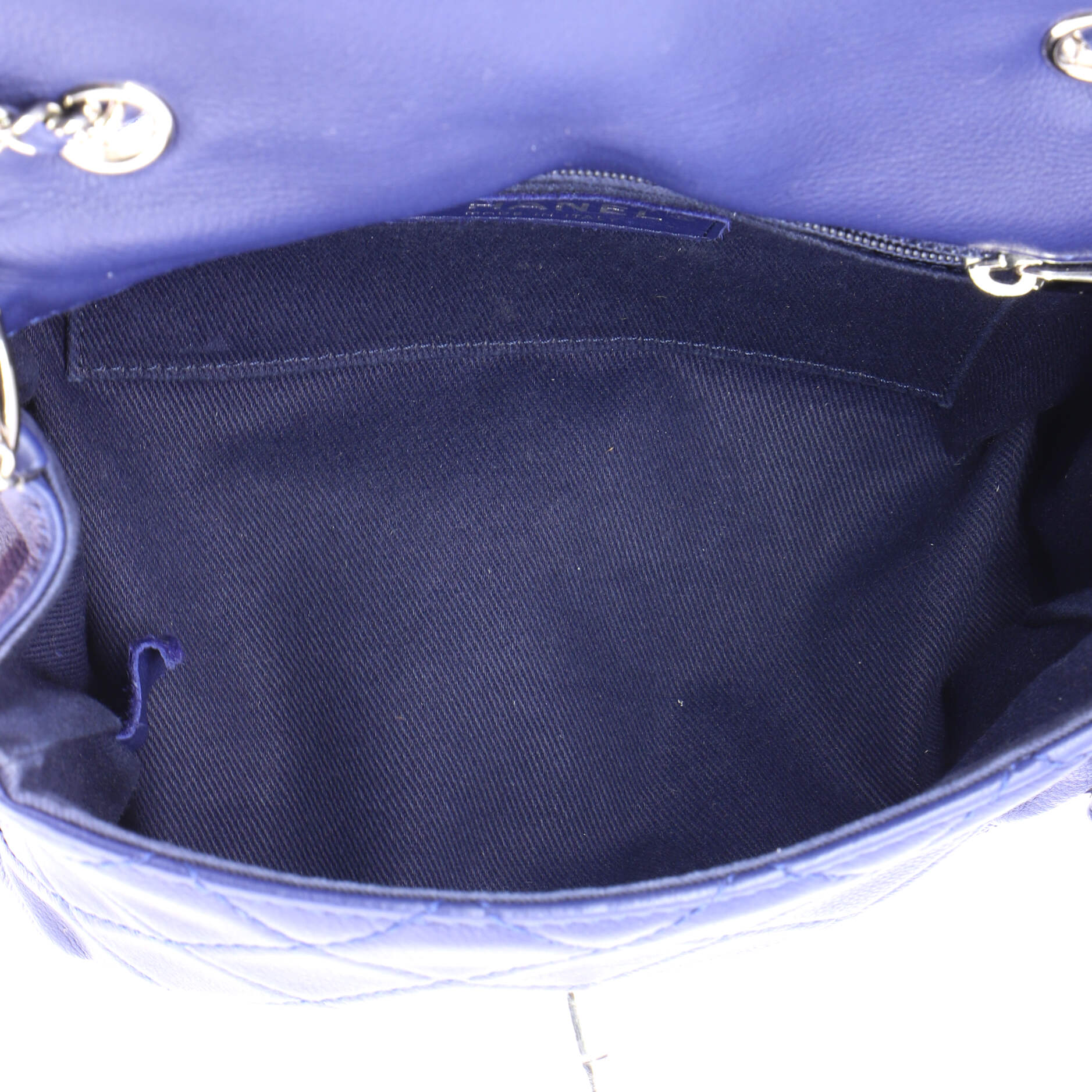 CC Curvy Flap Bag Quilted Calfskin Medium