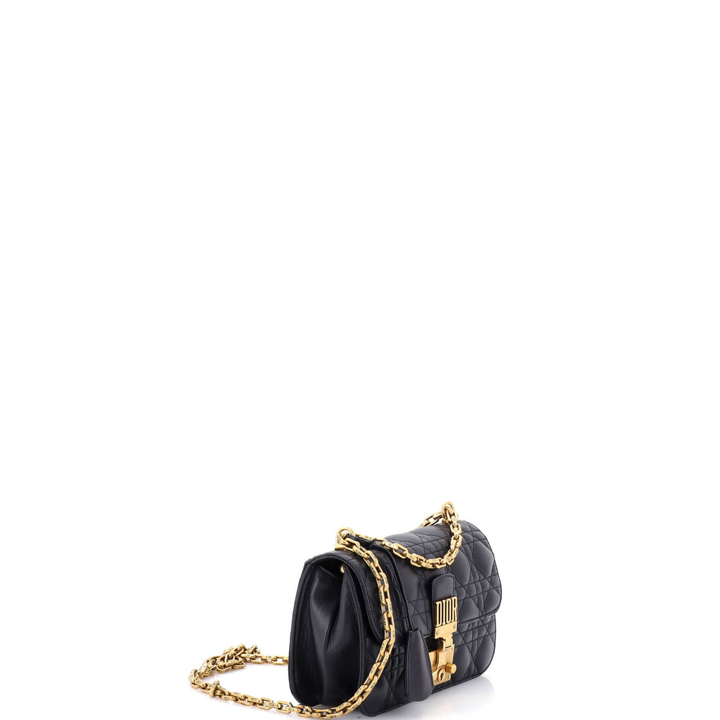 Dioraddict Flap Bag Cannage Quilt Lambskin Small