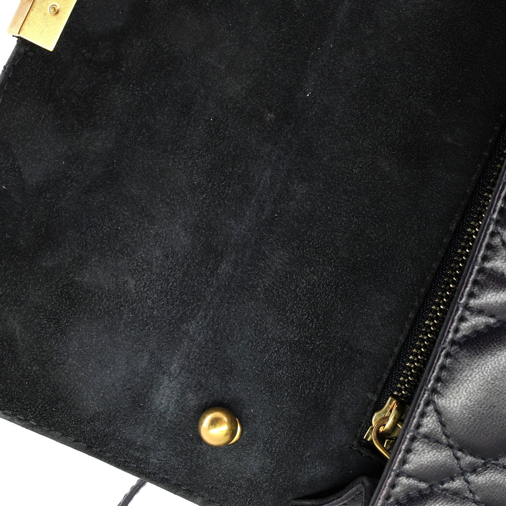Dioraddict Flap Bag Cannage Quilt Lambskin Small