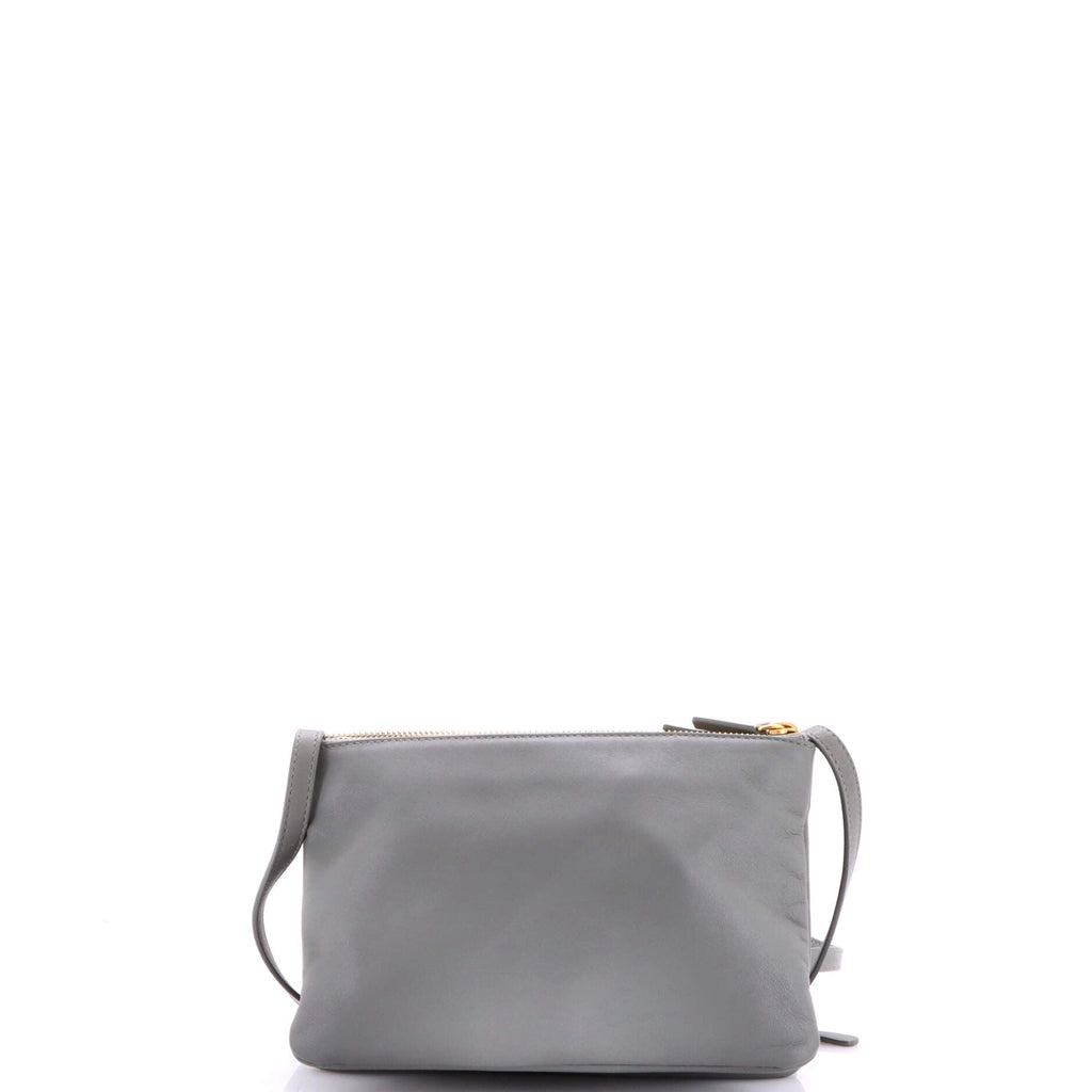 Trio Crossbody Bag Leather Small