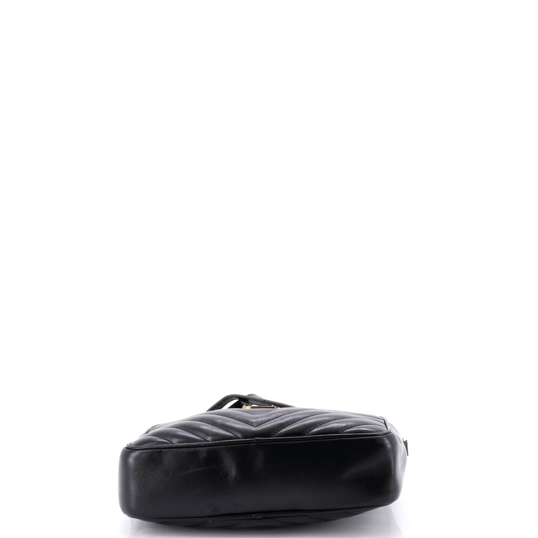 Lou Camera Bag Matelasse Chevron Leather Small