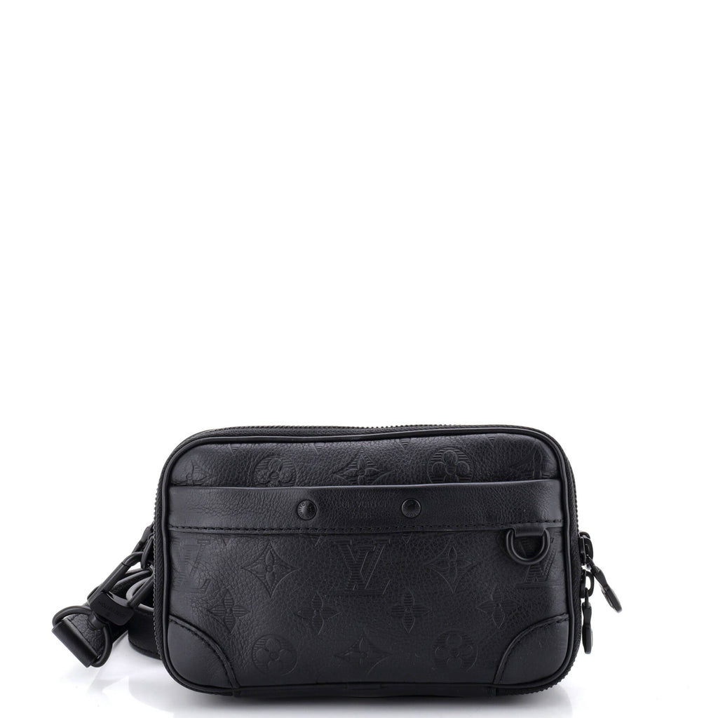 Alpha Wearable Wallet Monogram Shadow Leather