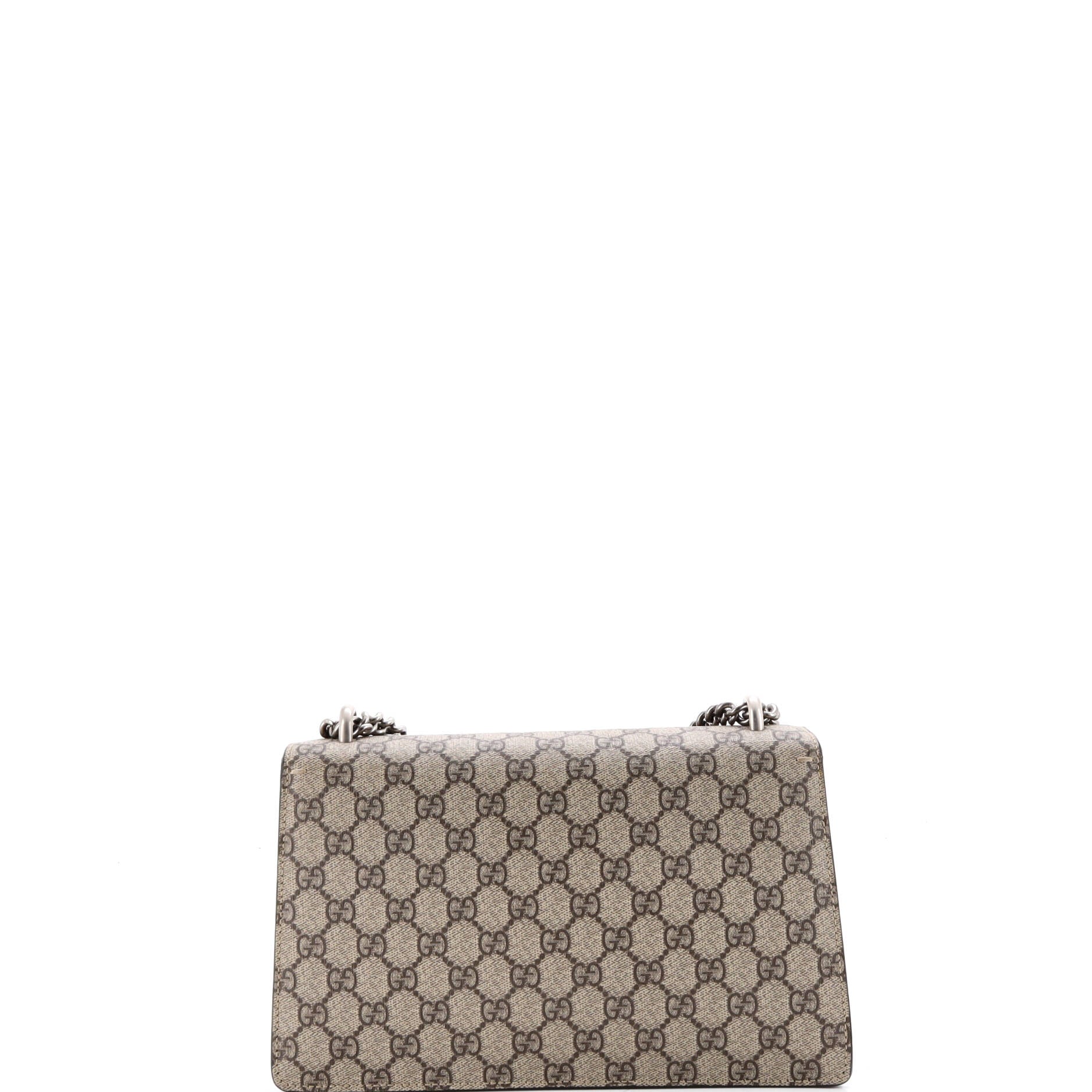 Dionysus Bag Embroidered GG Coated Canvas Small