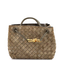 Andiamo Top Handle Bag Intrecciato Nappa Small