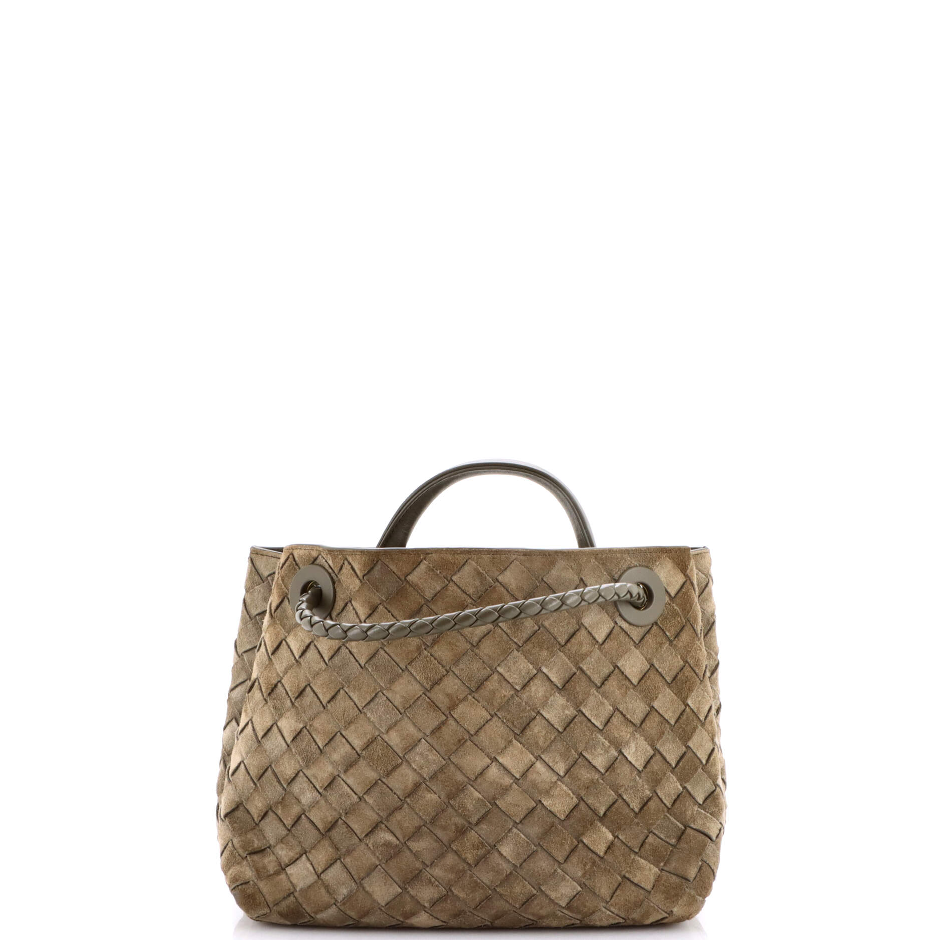 Andiamo Top Handle Bag Intrecciato Nappa Small