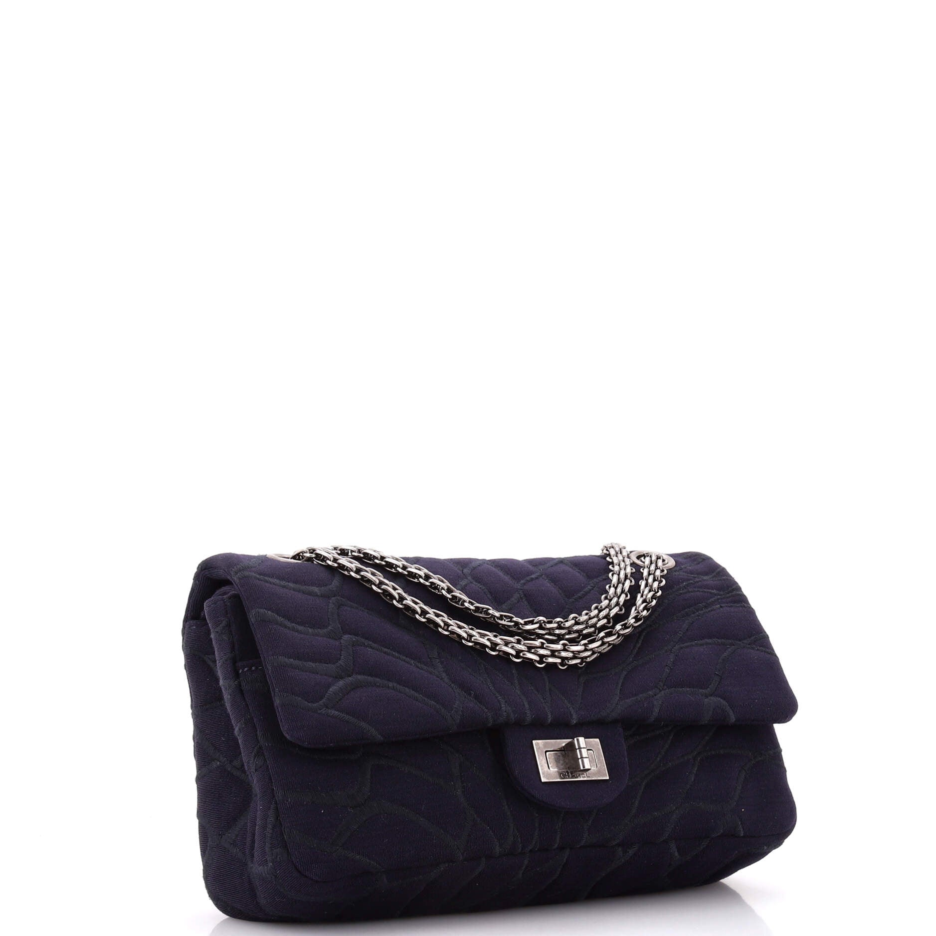 Reissue 2.55 Flap Bag Embroidered Jersey 225