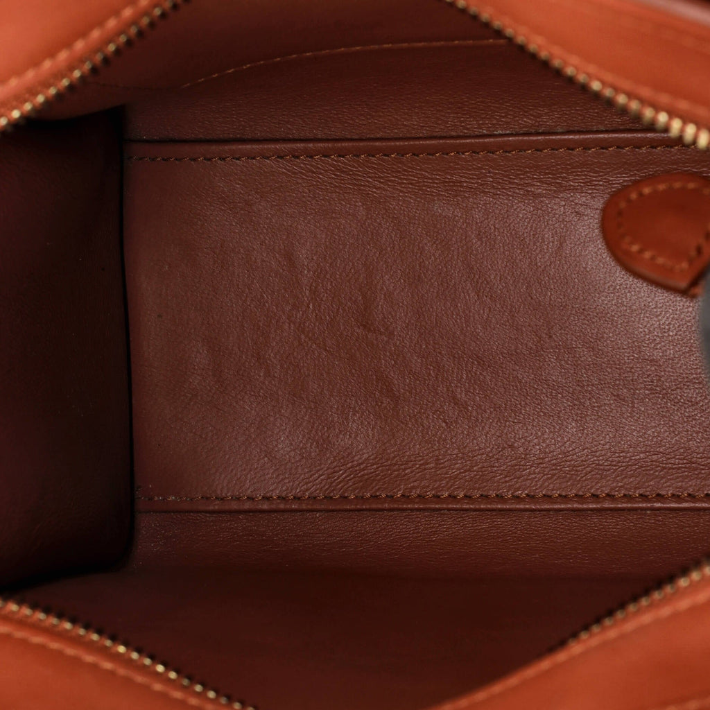 Luggage Bag Smooth Leather Nano