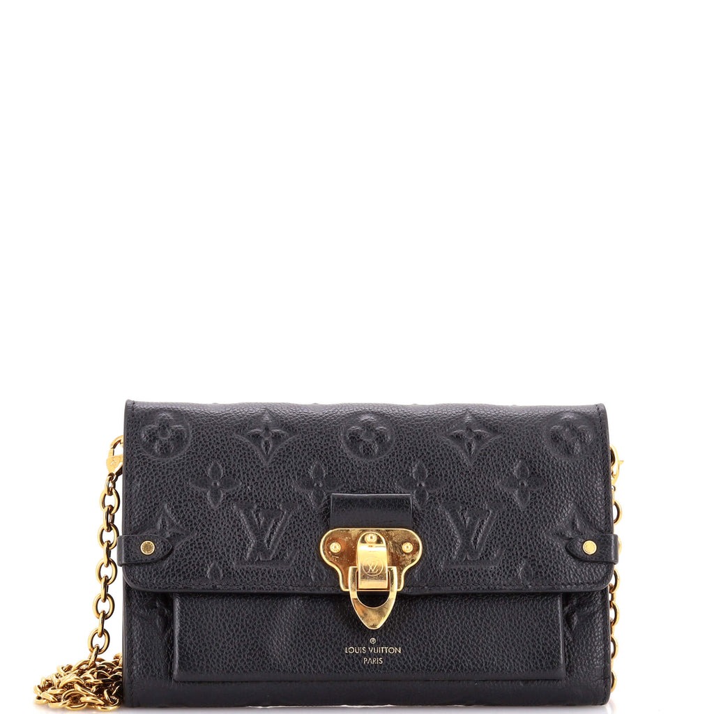 Vavin Chain Wallet Monogram Empreinte Leather