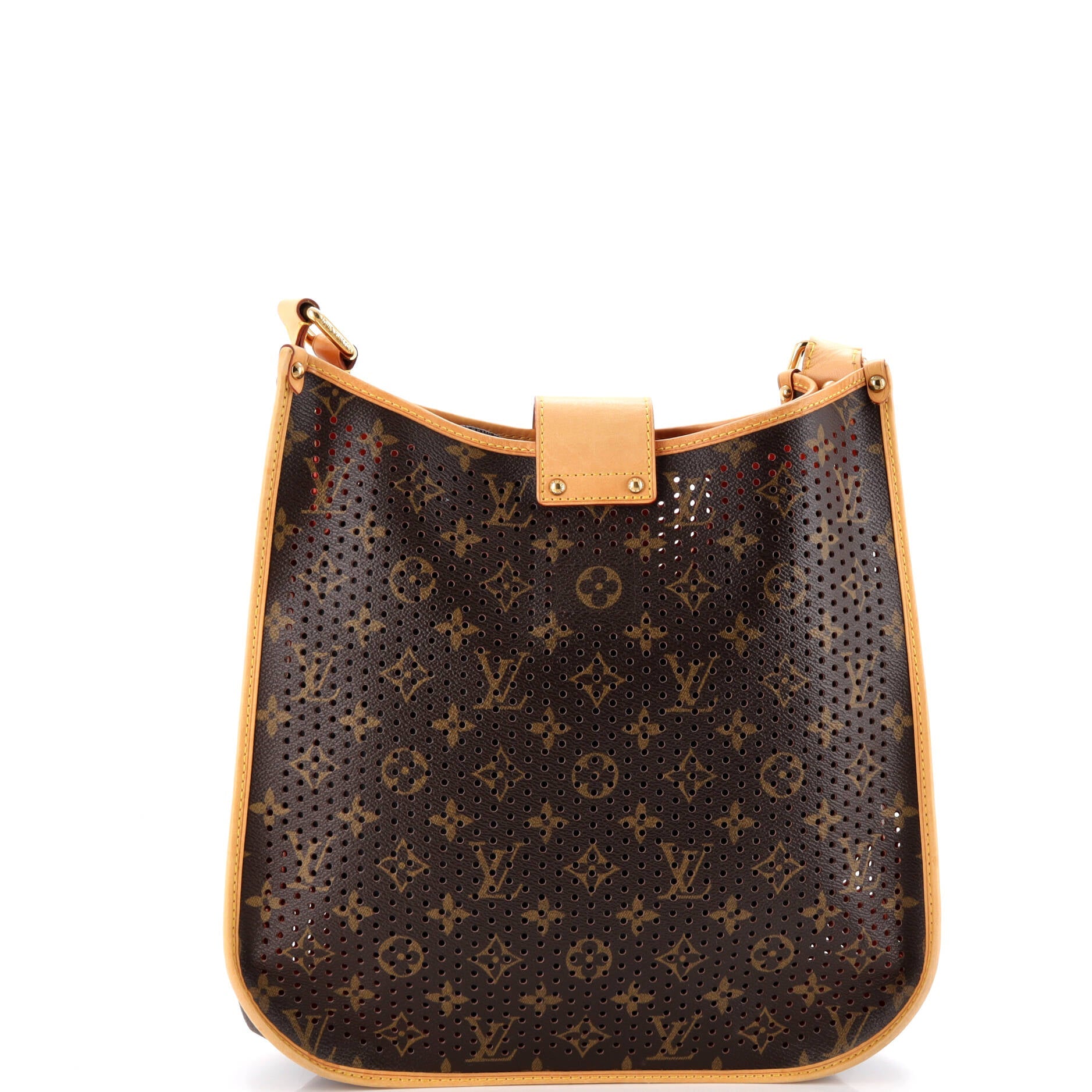 Musette Handbag Perforated Monogram Canvas