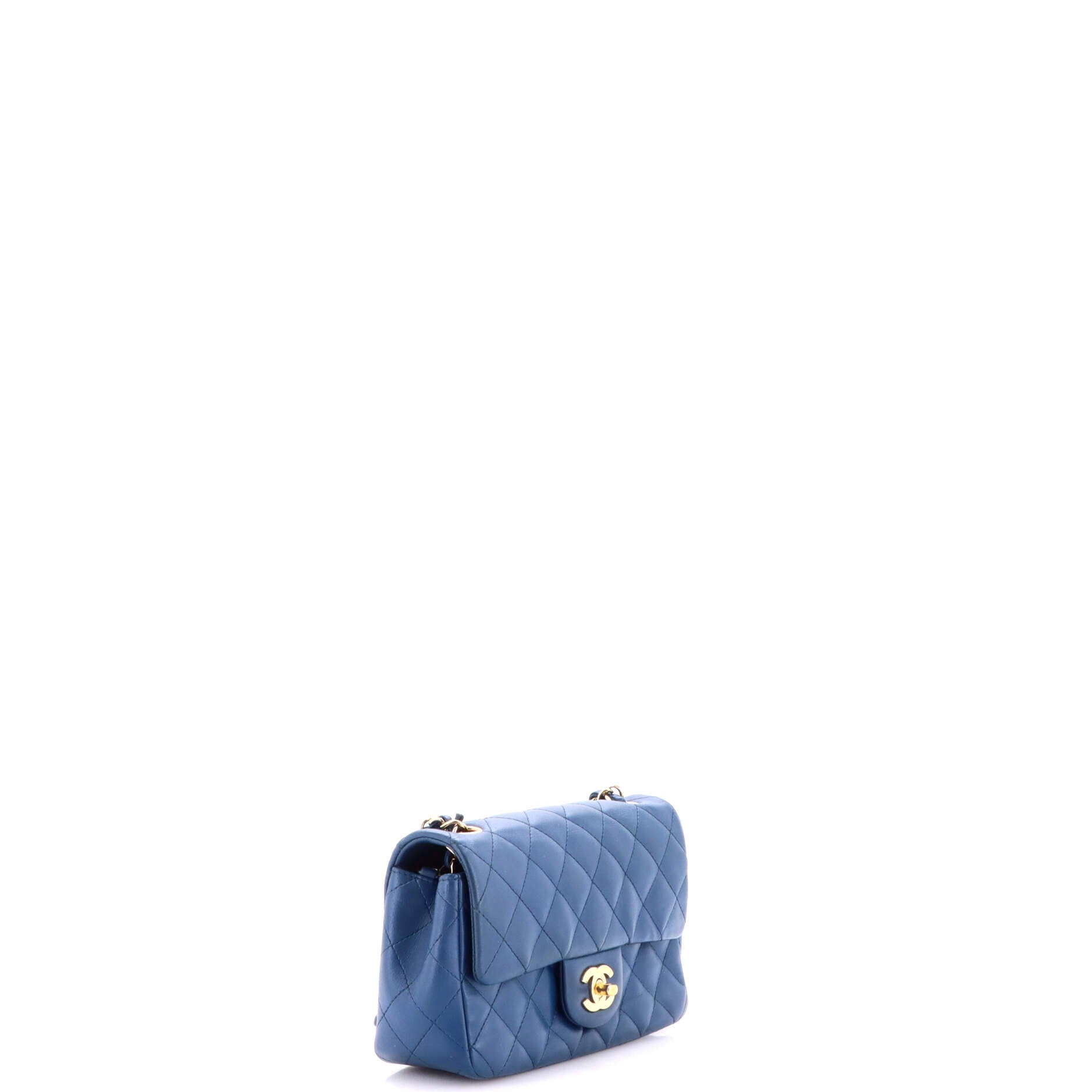 Classic Single Flap Bag Quilted Lambskin Mini