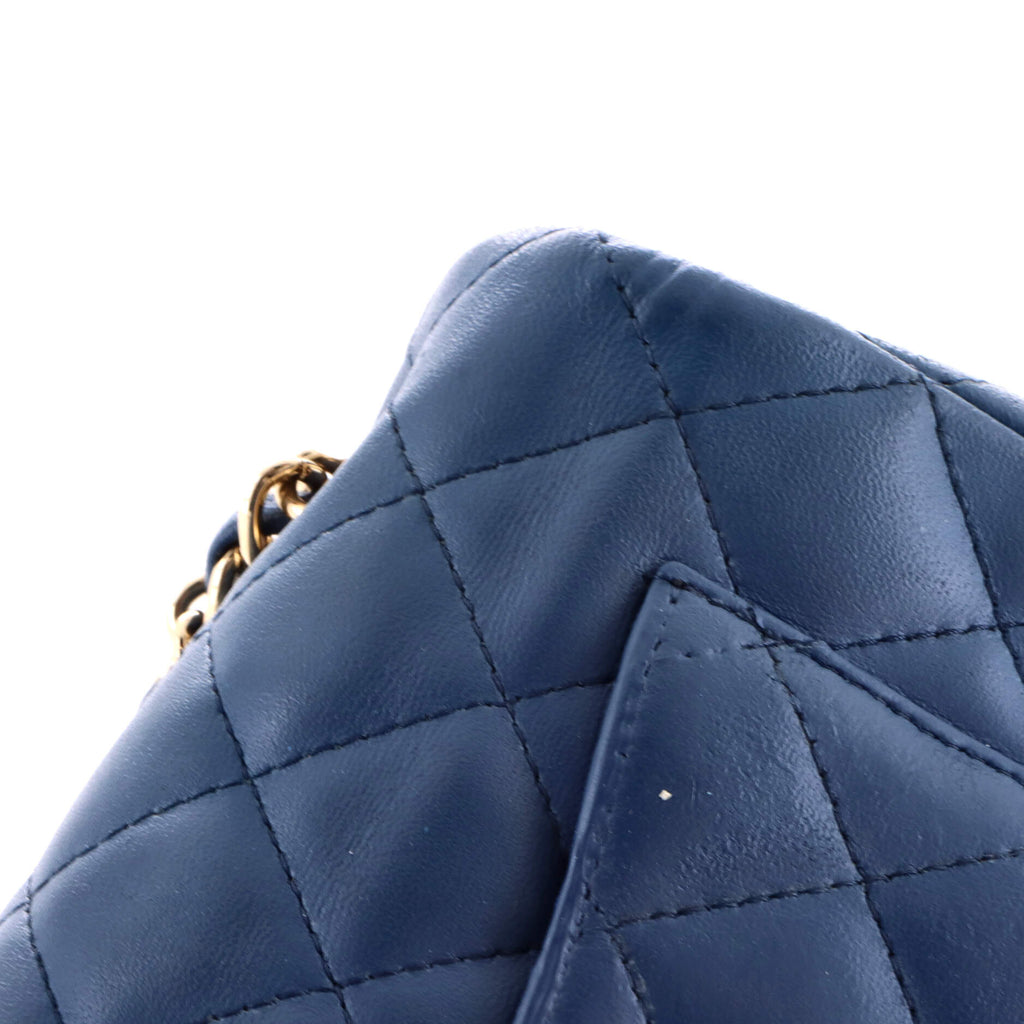 Classic Single Flap Bag Quilted Lambskin Mini