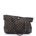 Ophidia Shopping Tote GG Denim Medium
