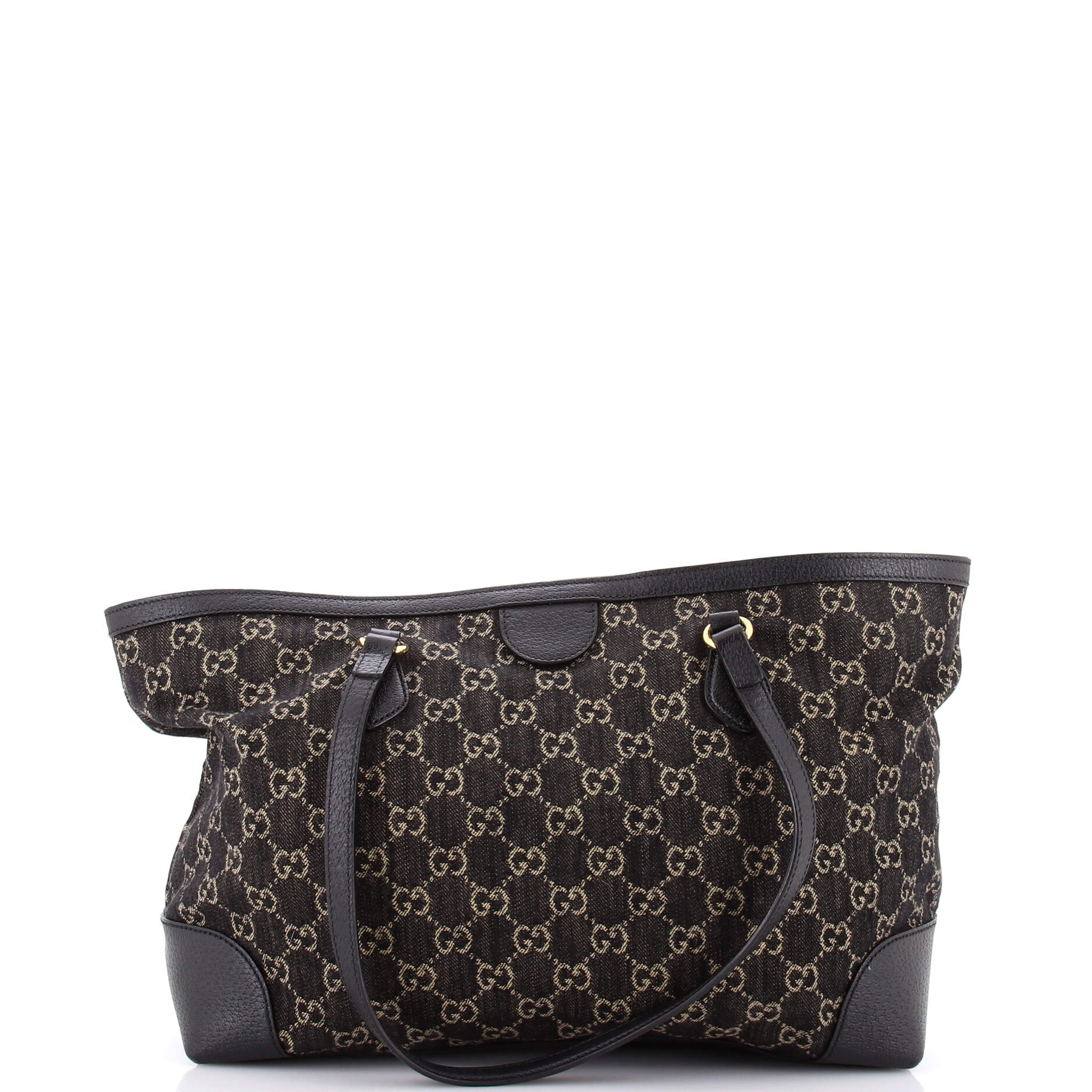 Ophidia Shopping Tote GG Denim Medium