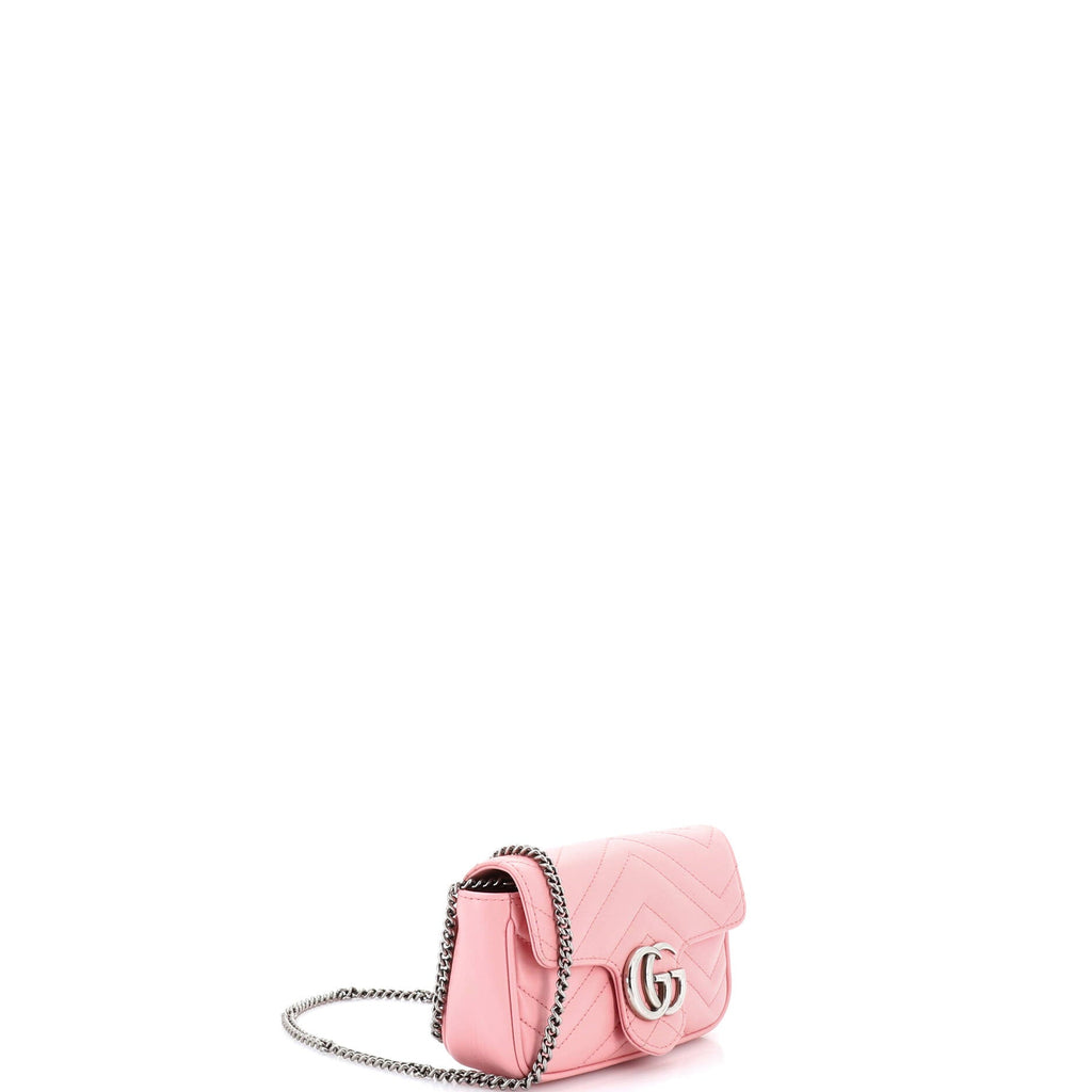 GG Marmont Flap Bag Matelasse Leather Super Mini