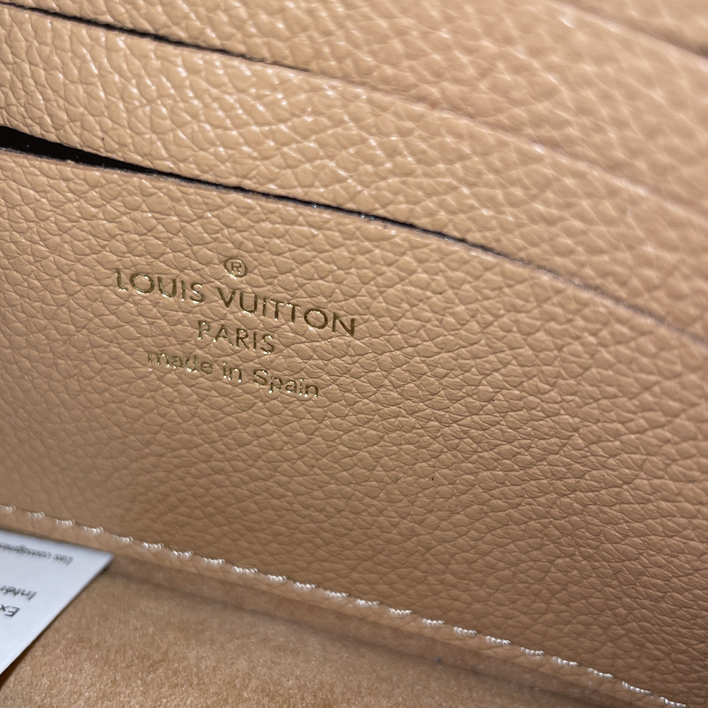 Ivy Wallet on Chain Bicolor Monogram Empreinte Giant