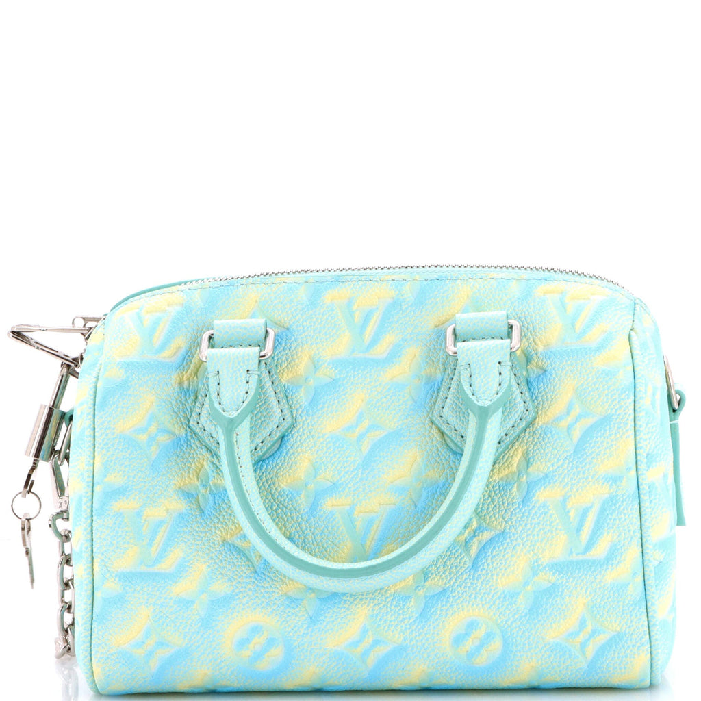 Speedy Bandouliere Bag Stardust Monogram Empreinte Leather 20