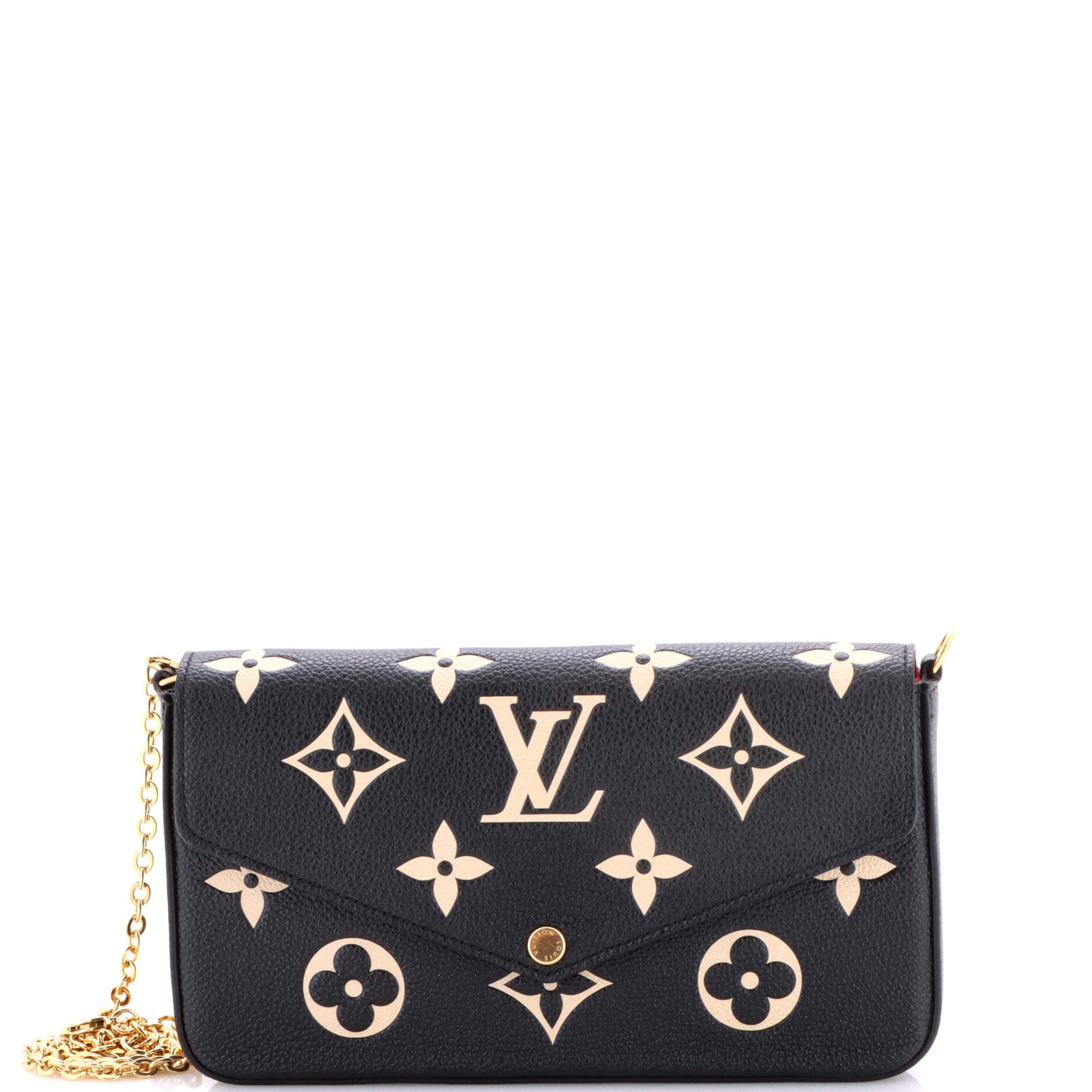 Felicie Pochette Bicolor Monogram Empreinte Giant
