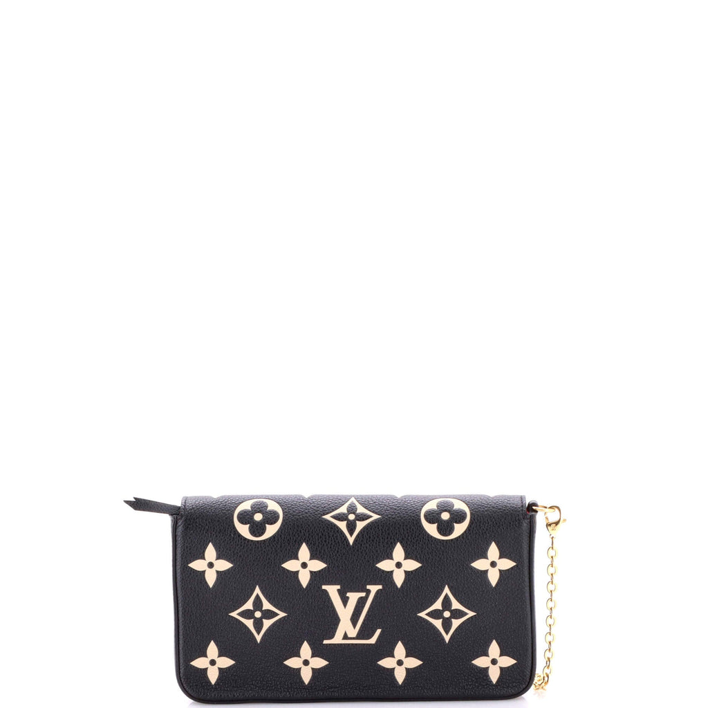 Felicie Pochette Bicolor Monogram Empreinte Giant