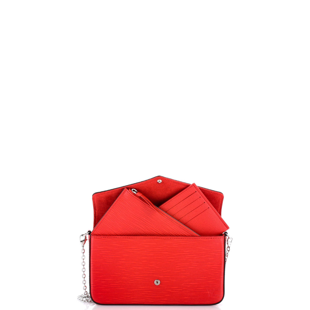 Felicie Pochette Epi Leather
