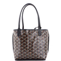 Anjou Reversible Tote Coated Canvas Mini