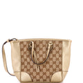 Bree Convertible Tote GG Canvas with Leather Small