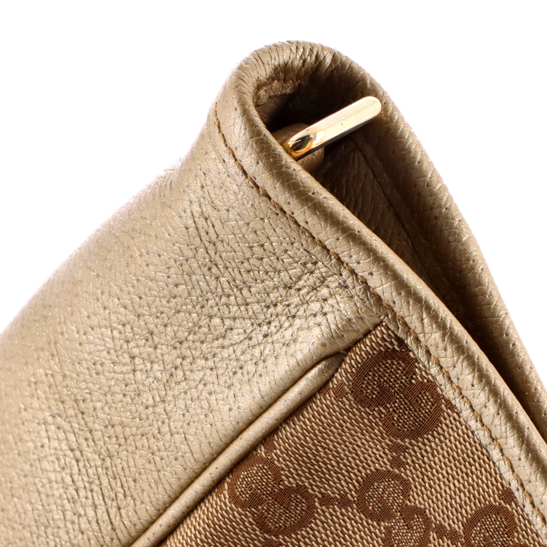 Bree Convertible Tote GG Canvas with Leather Small