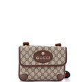 Neo Vintage Flap Messenger GG Coated Canvas Small