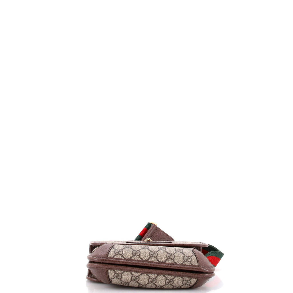 Neo Vintage Flap Messenger GG Coated Canvas Small
