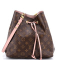 NeoNoe Handbag Monogram Canvas with Leather MM