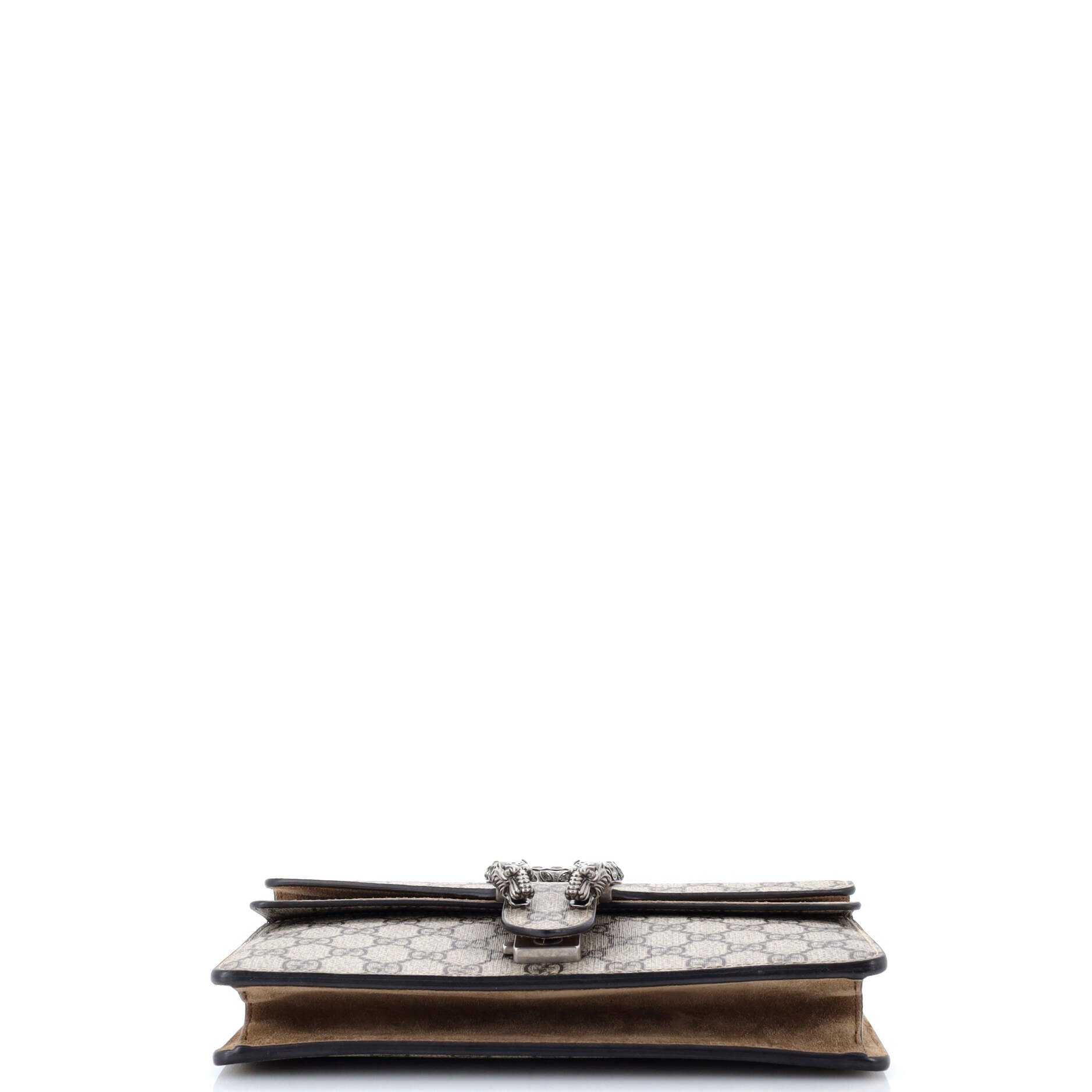 Dionysus Bag GG Coated Canvas with Crystal Embellished Metal Small