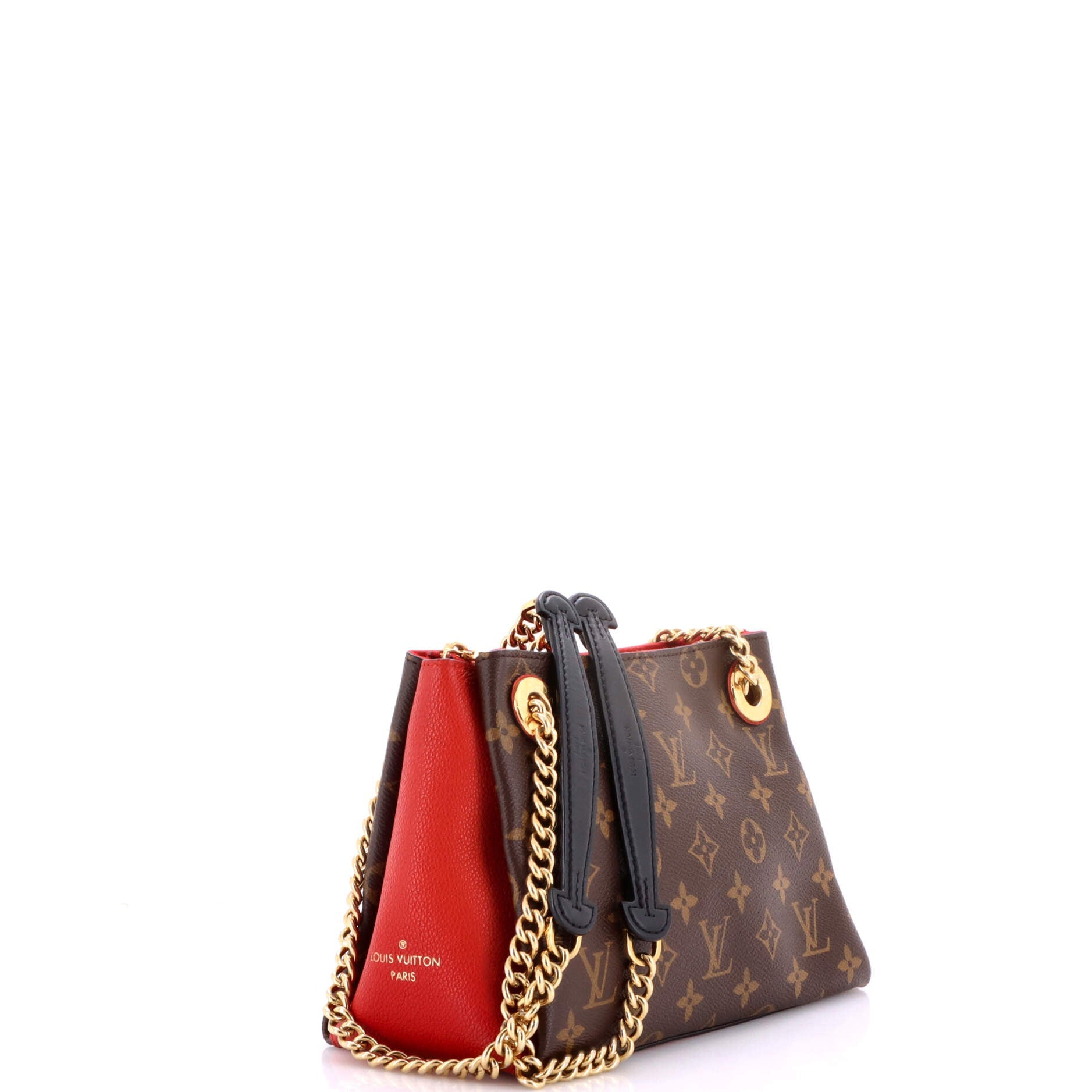 Surene Handbag Monogram Canvas with Leather BB