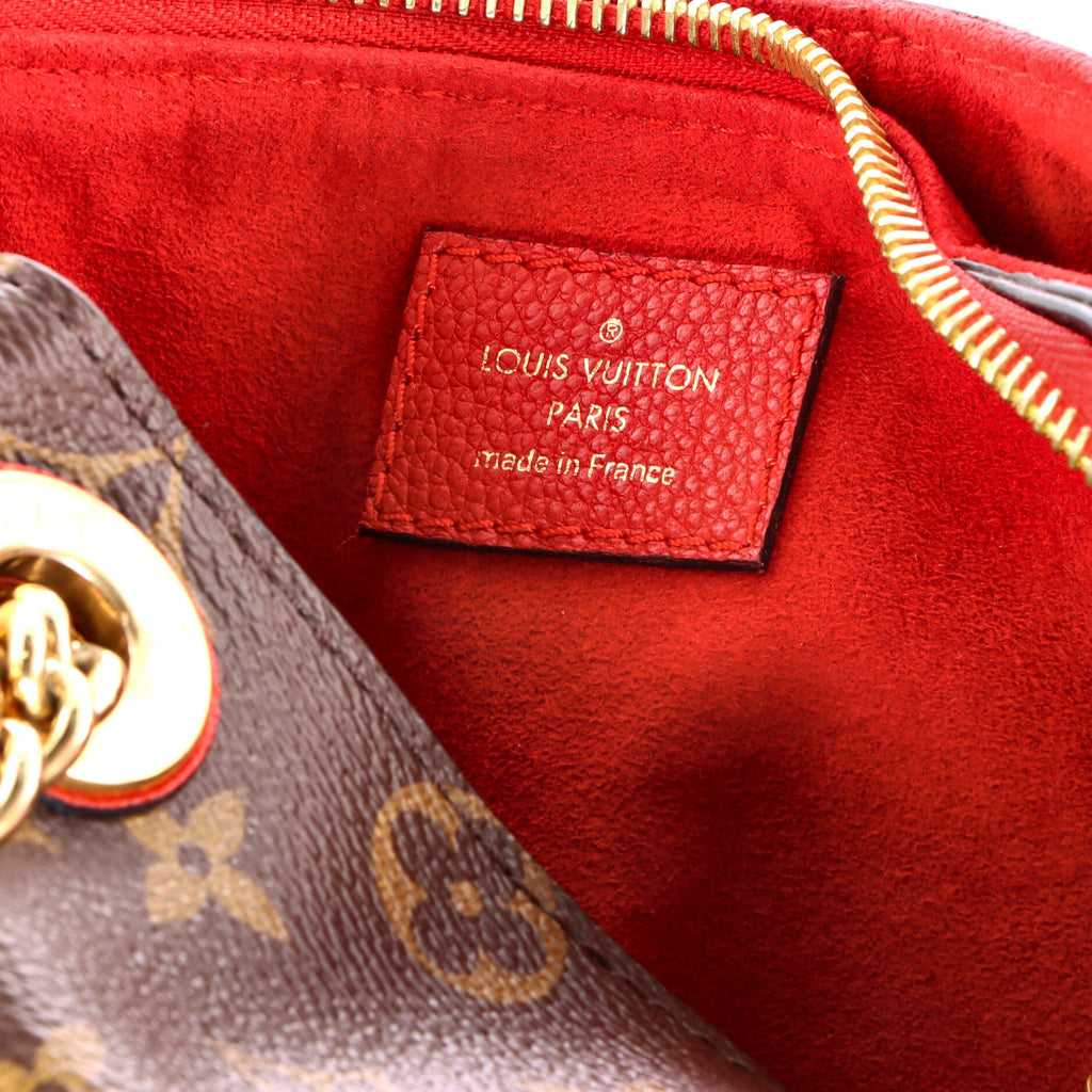 Surene Handbag Monogram Canvas with Leather BB