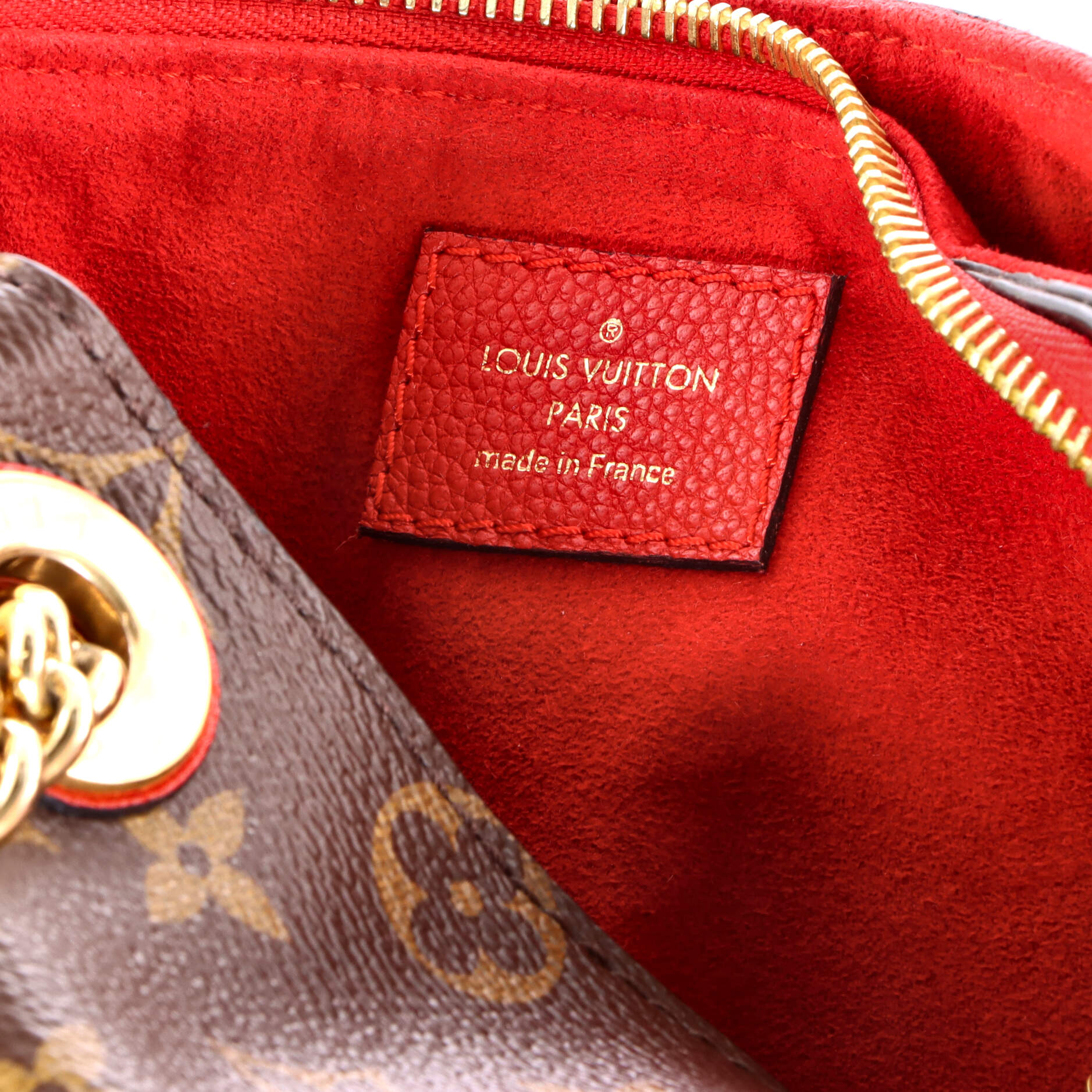Surene Handbag Monogram Canvas with Leather BB