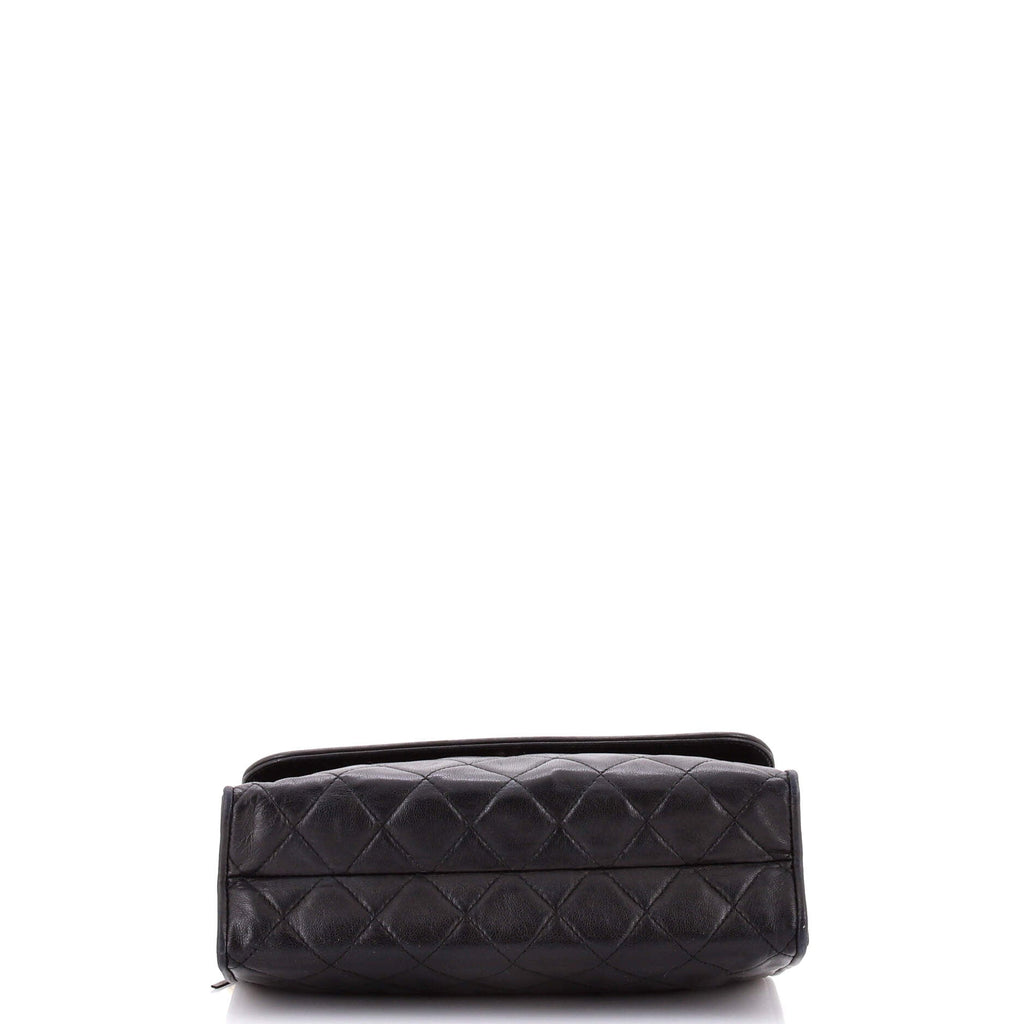 Vintage Tassel Flap Bag Quilted Lambskin Mini