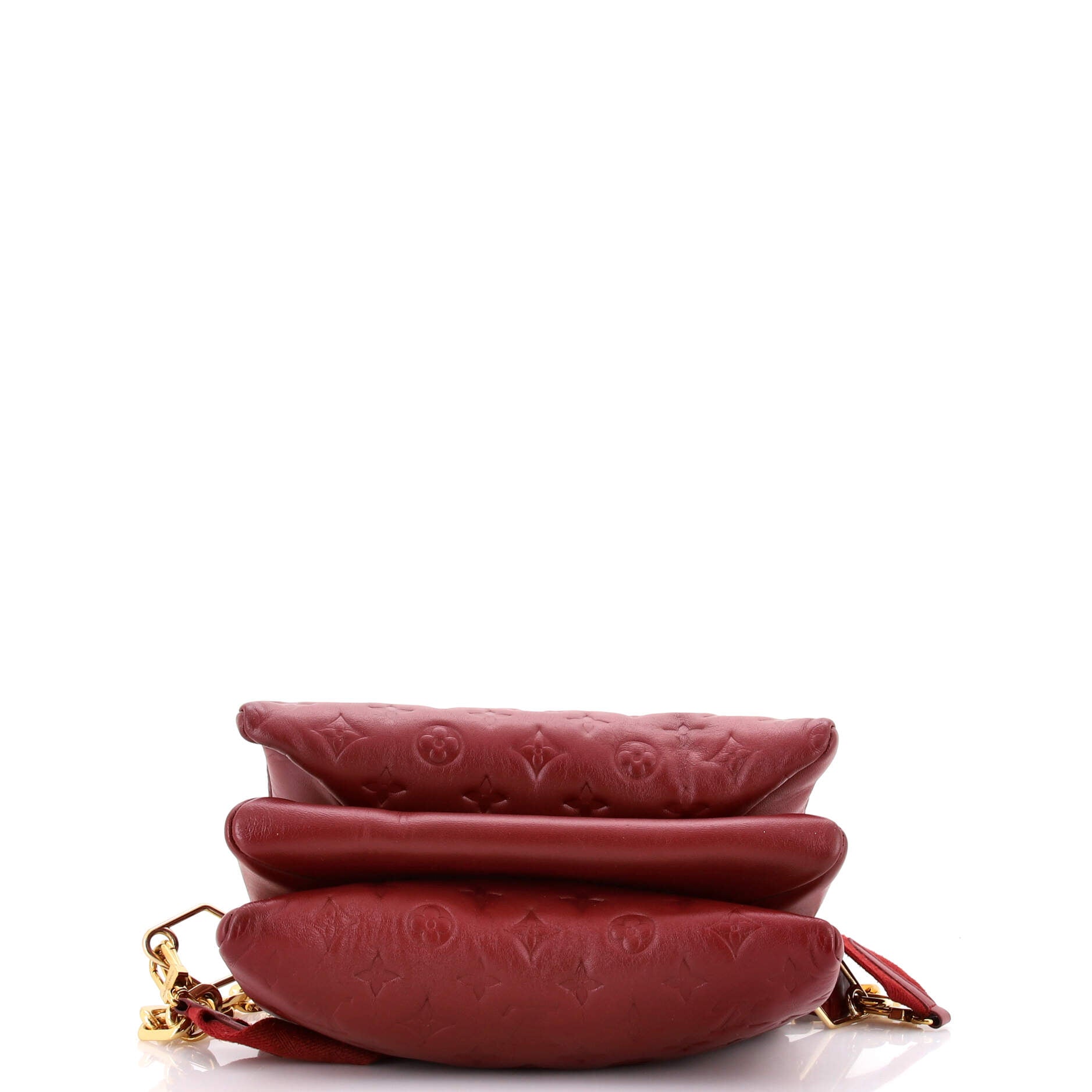 Coussin Bag Monogram Embossed Lambskin PM