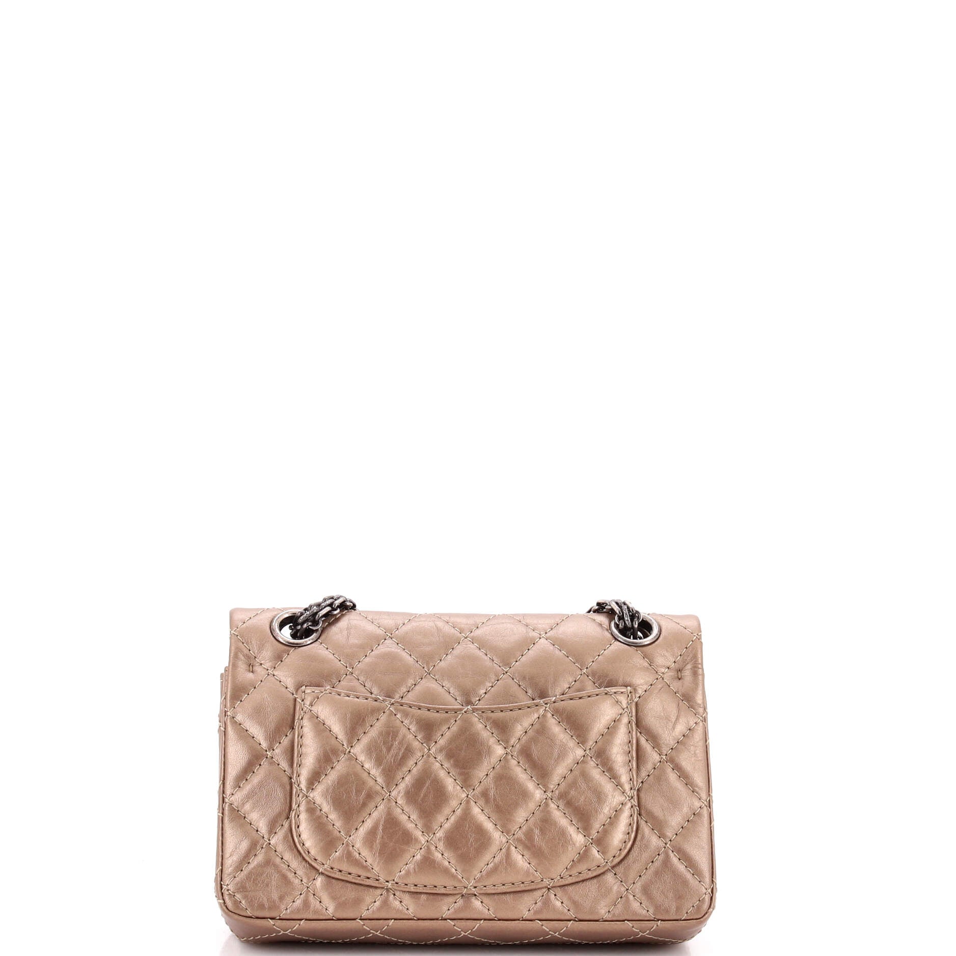 Reissue 2.55 Flap Bag Quilted Aged Calfskin 224