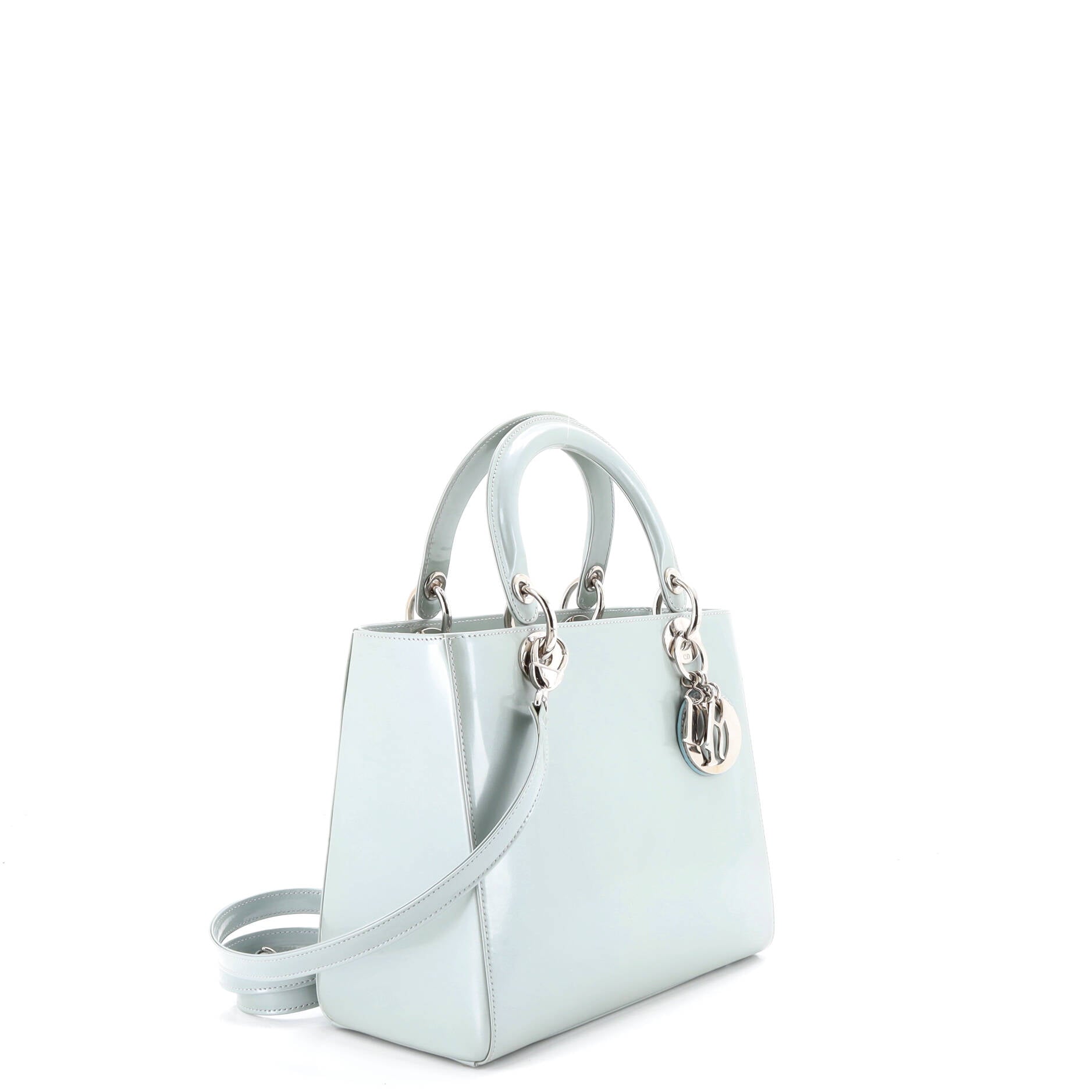 Lady Dior Bag Patent Medium