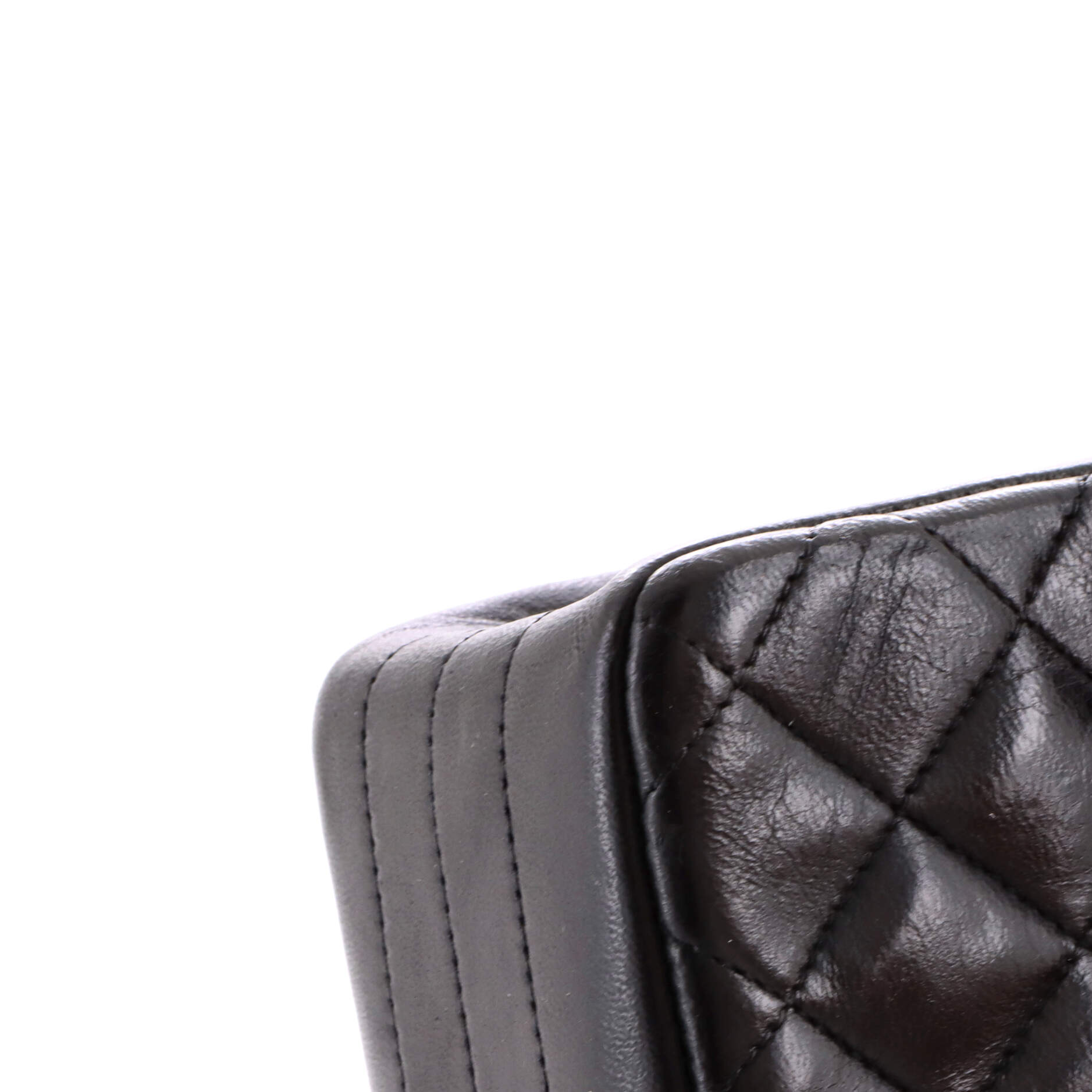 Vintage CC Chain Flap Bag Quilted Lambskin Small