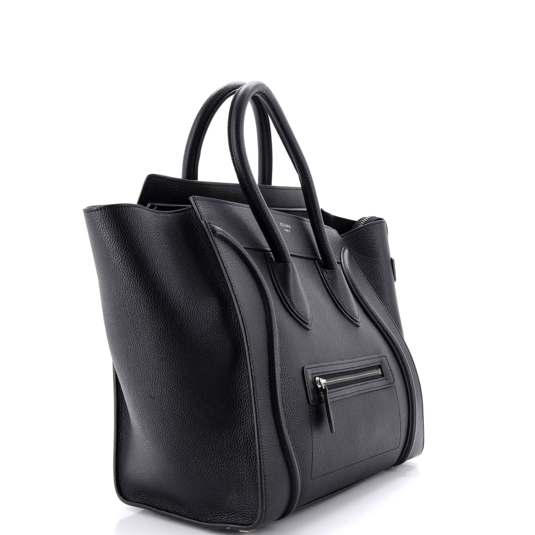 Luggage Bag Grainy Leather Mini