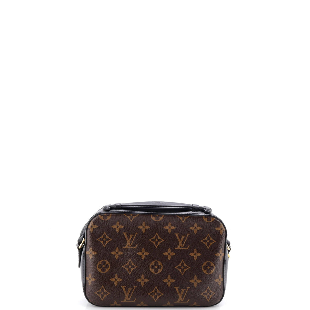 Saintonge Handbag Monogram Canvas with Leather