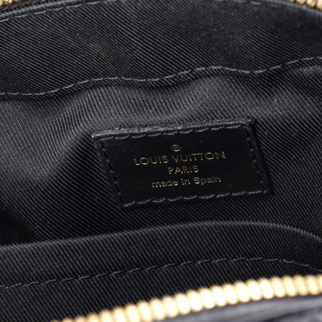 Saintonge Handbag Monogram Canvas with Leather