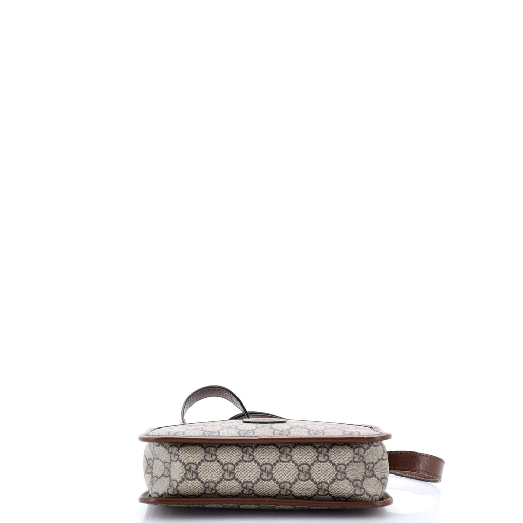 Interlocking G Patch Camera Bag GG Coated Canvas Mini