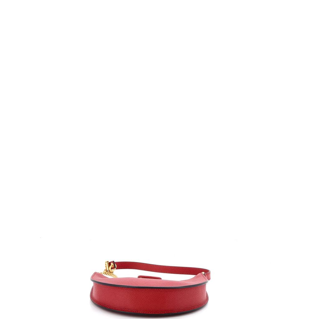 VLogo Hobo Leather Mini
