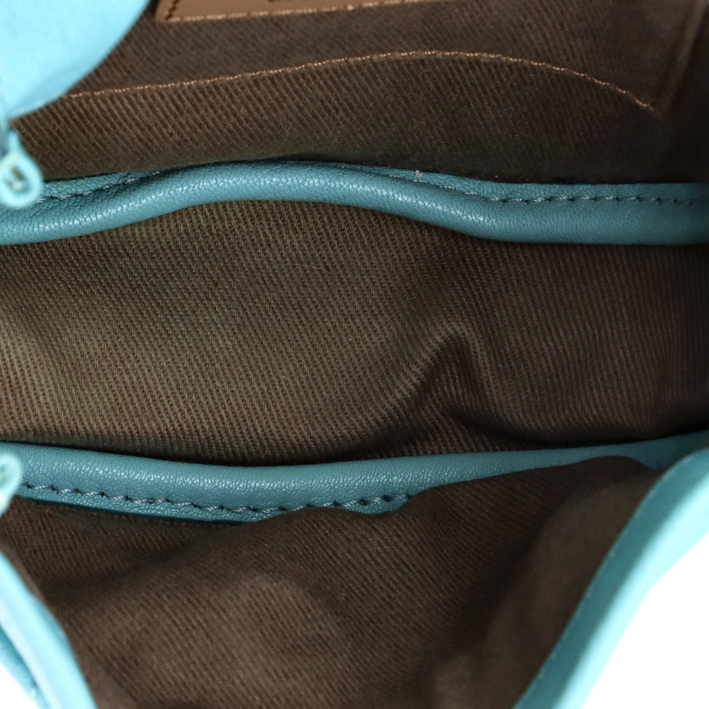 Casual Trip Messenger Bag Quilted Lambskin Mini