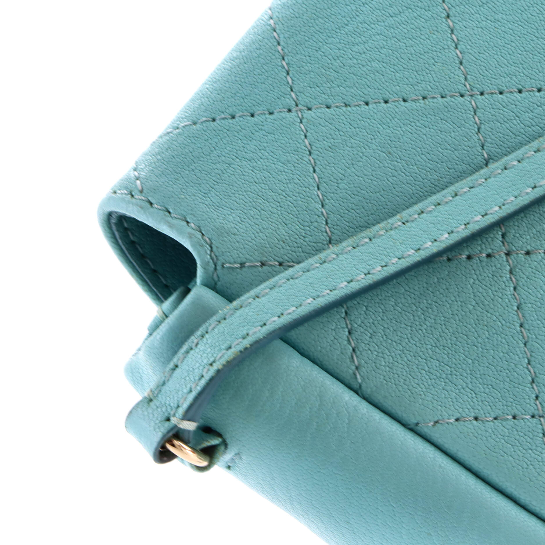 Casual Trip Messenger Bag Quilted Lambskin Mini