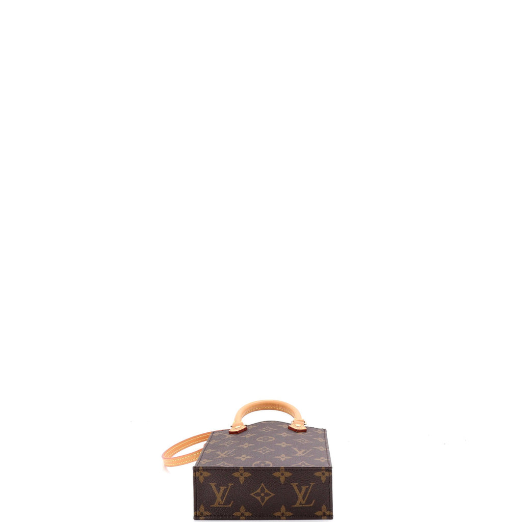 Petit Sac Plat Bag Monogram Canvas