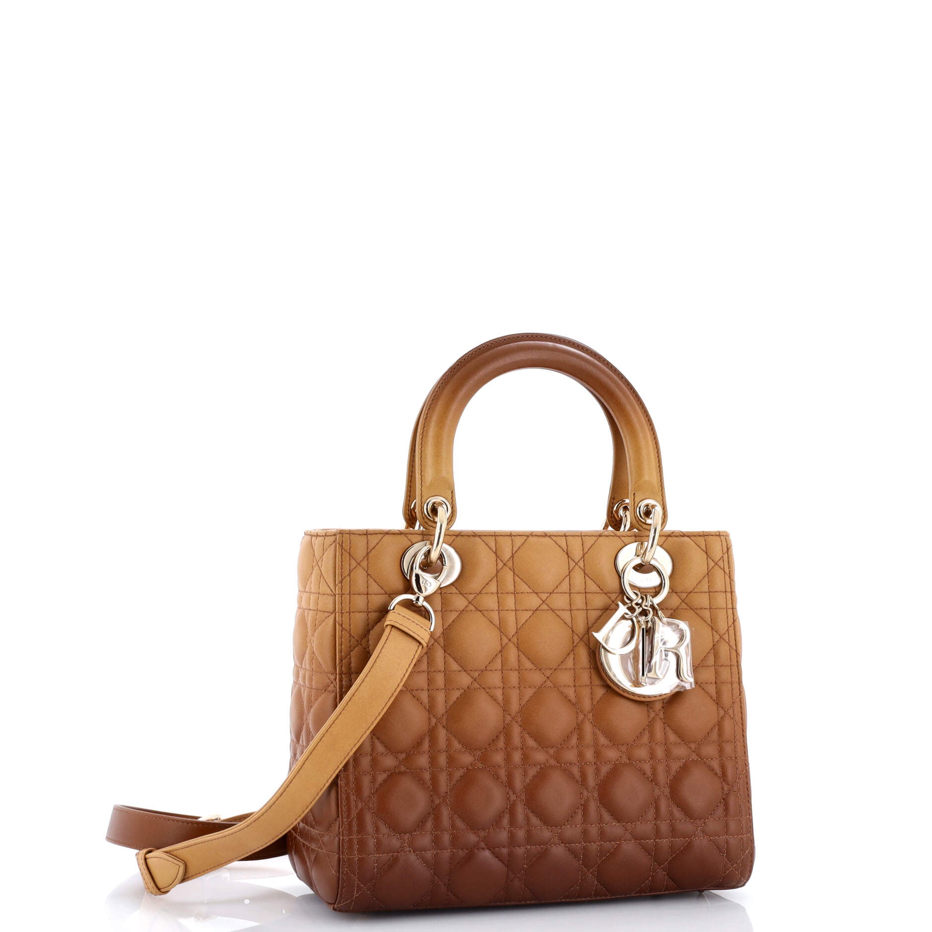Lady Dior Bag Cannage Quilt Gradient Lambskin Medium