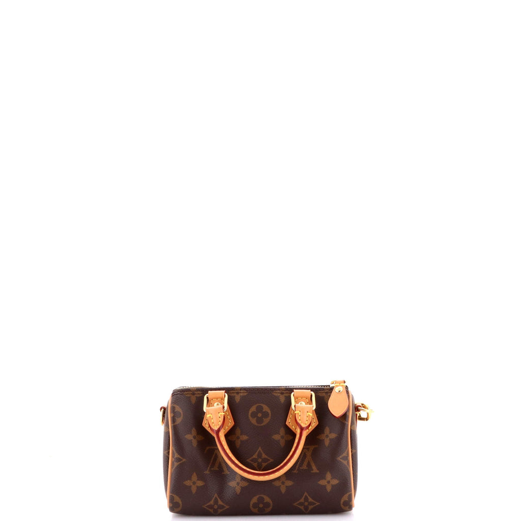 Speedy Bandouliere NM Bag Monogram Canvas Nano